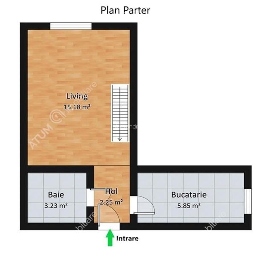 Apartament mobilat si utilat cu 3 camere zona Lazaret din Sibiu - 6