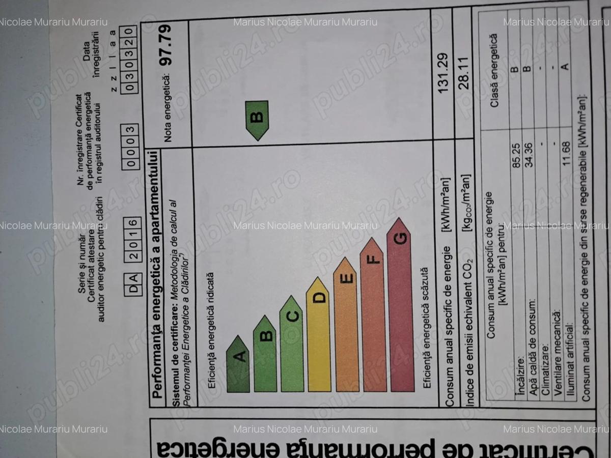 PF , apartament 2 CD , 65mp , et. 1 - 1
