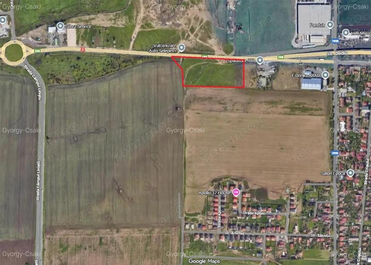 Teren intravilan pe soseaua de Centura - Arad - IMOBIHOR - 3