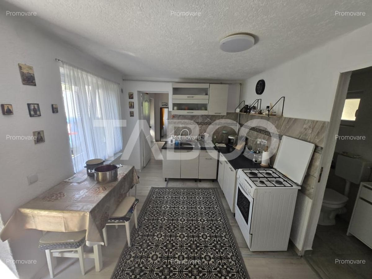 Casa individuala de vanzare 74 mpu in Marginimea Sibiului Talmacel - 4