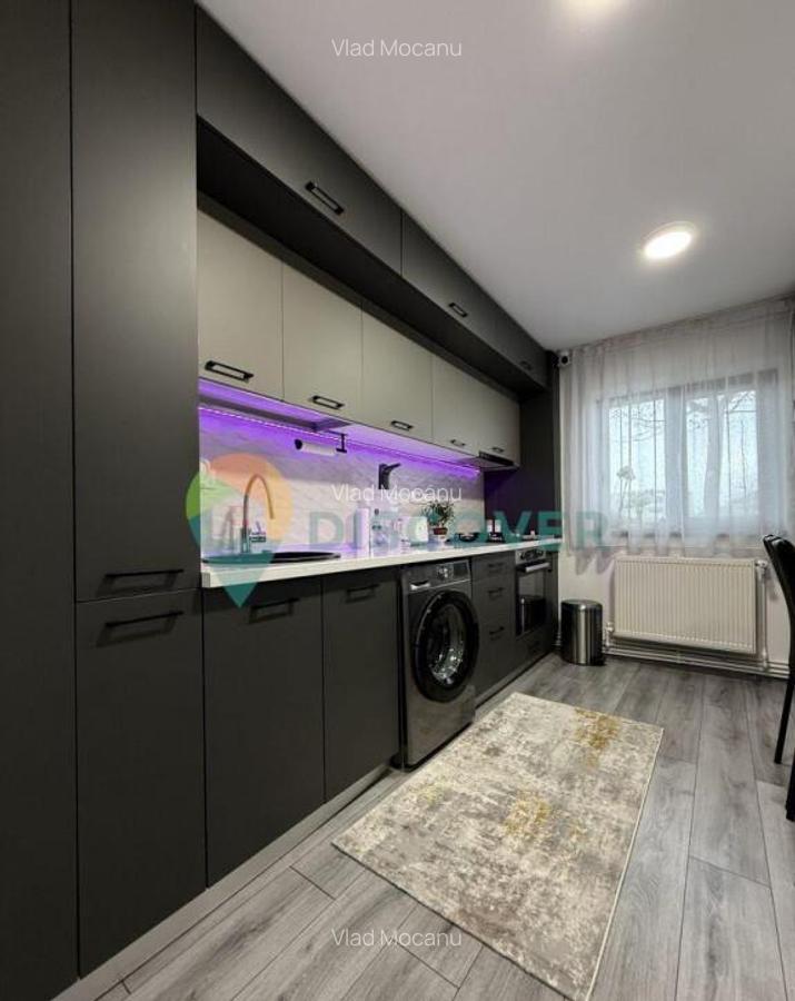 Renovat, mobilat, Apartament 2 camere zona Nordului, et 1 - 3