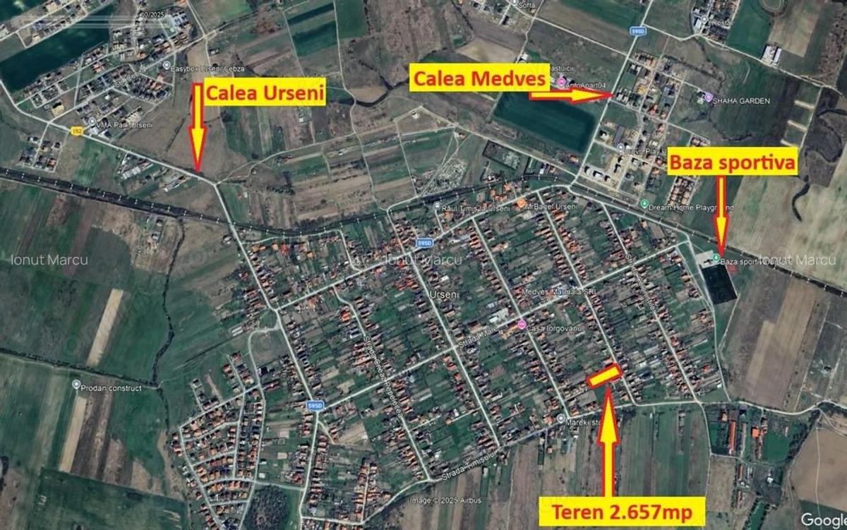 Teren 2.657 mp toate utilitatile Urseni, Mo?ni?a Noua - 9