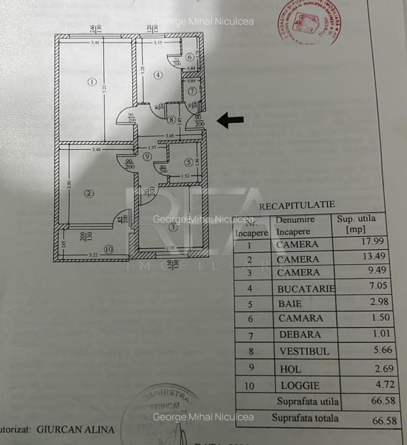 3 Camere | Centrala Proprie | Bloc Reabilitat | Metrou Romancierilor - 7