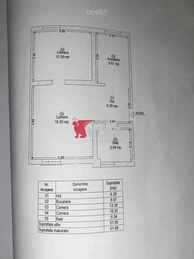 Apartament Dumbravita 2 camere - 5