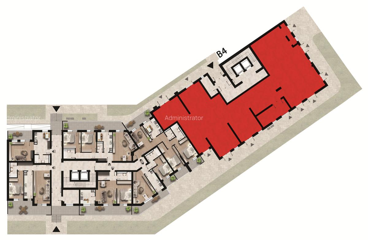 Spațiu Comercial pretabil Restaurant 357 mp de inchiriat, lângă Metrou Pacii - 1 Spațiu Comercial pretabil Restaurant 357 mp de inchiriat, lângă Metrou Pacii - 1