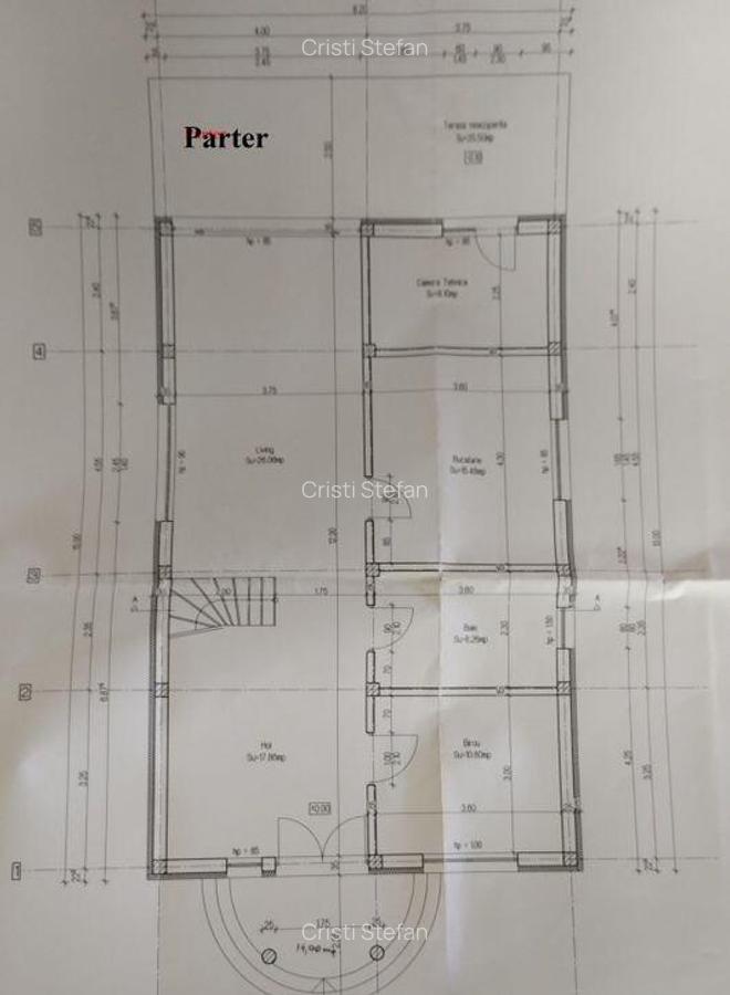 Casa placa beton intre etaje Lazu - 13