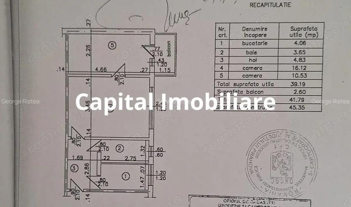 Apartament 2 camere Parter 46 mp + boxa, Spital Movila - 7