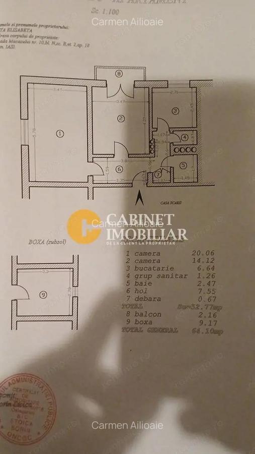 Apartament 2 camere in Copou Strada Macazului - 5