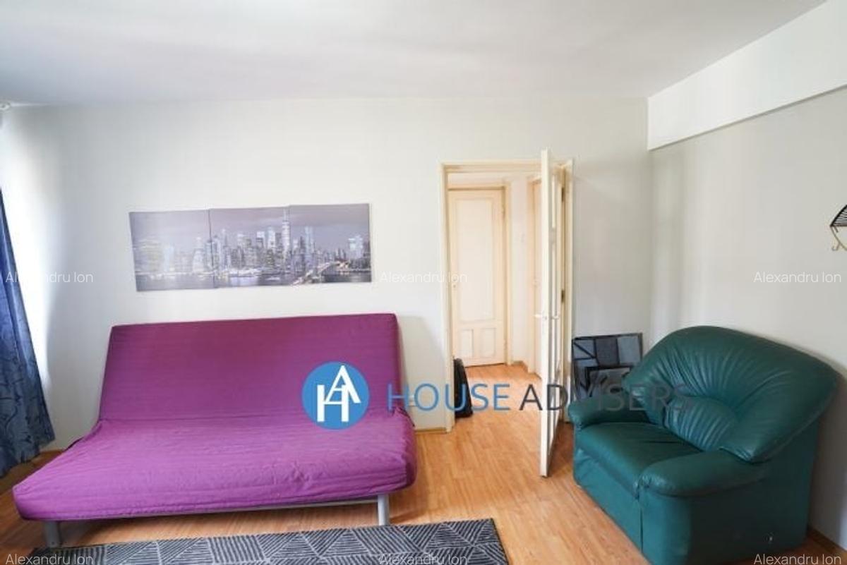 Apartament cu 2 camere semidecomandat, mobilat în Cișmigiu - 3