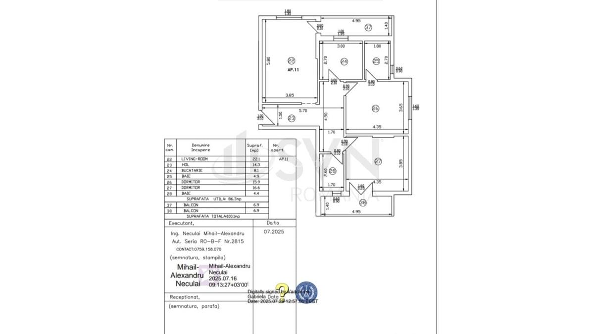 REA1024827 3 Camere 100 mp - Fundeni - Dobroesti - 11