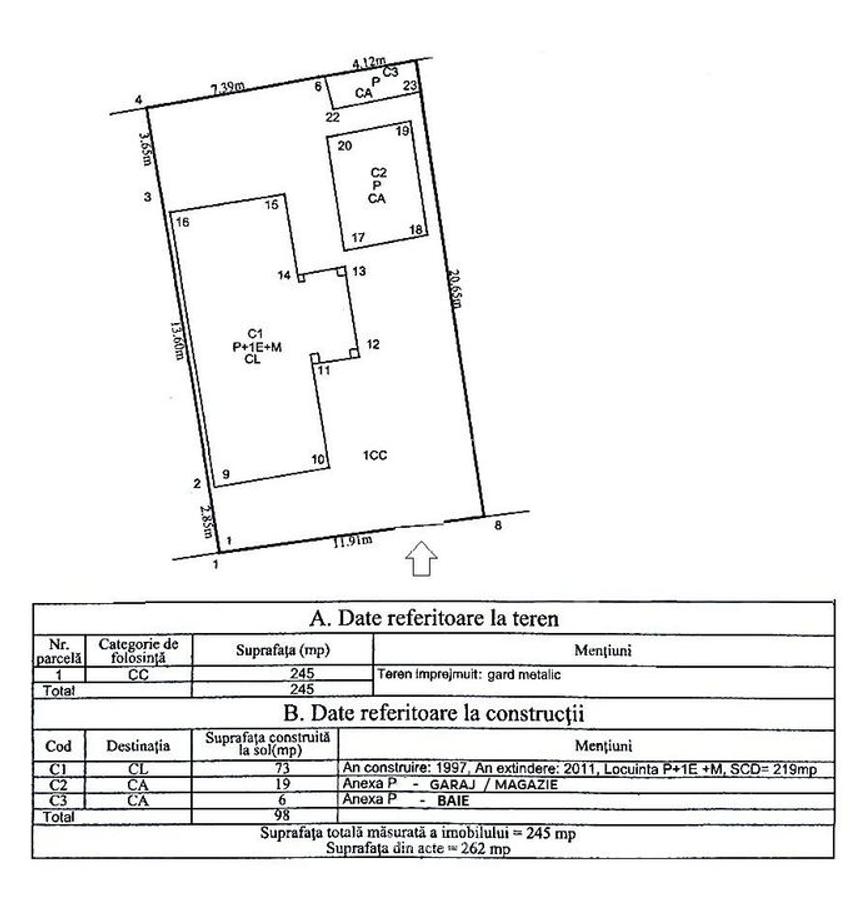 Casa 6 camere 165mp + 160m curte liber Piata Sudului, Obregia, Berceni - 22