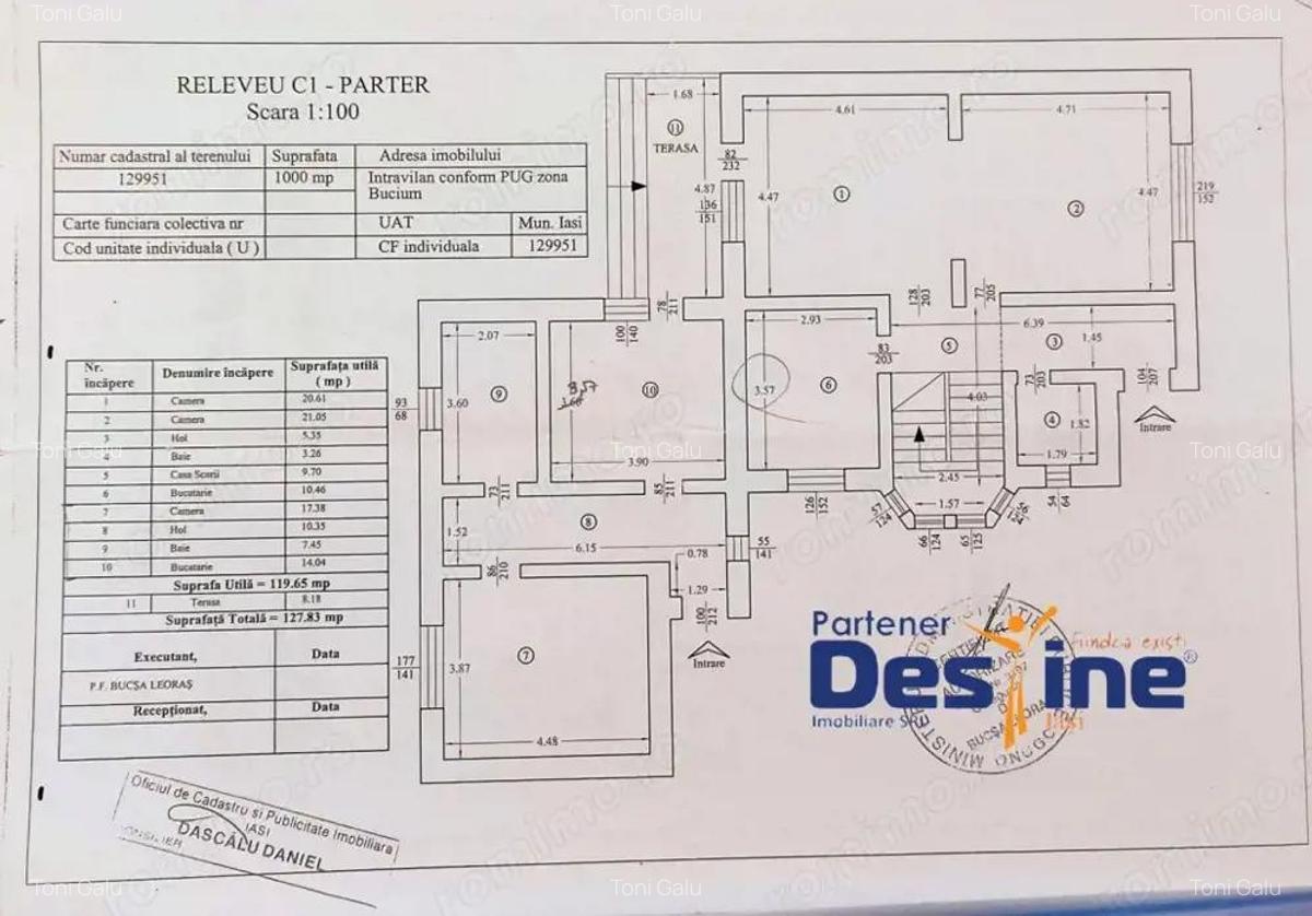 Vila D+P+1+M 6 camere 180 m utili 1000 mp teren utilia?i, Lidl Bucium - 18
