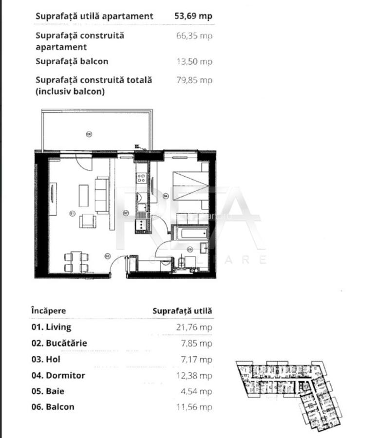 2 camere,  finisaje si design high-end + 2 parcari - Aviatiei Tower - 10