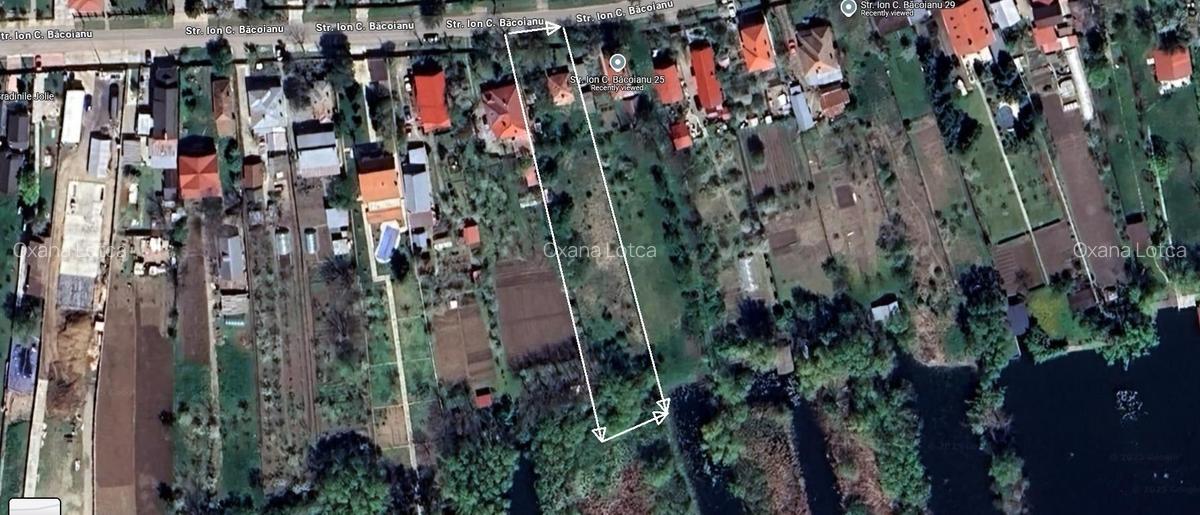 Teren 2000 mp cu deschidere 20 m la Lac Snagov  /  Zona Premium in Dezvoltare - 2