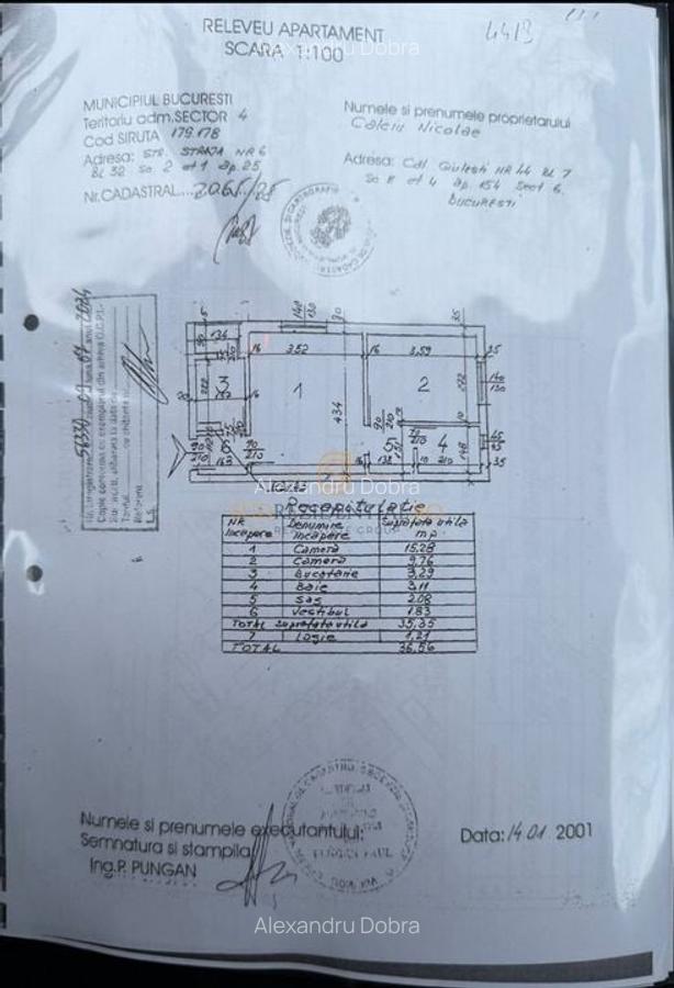 Apartament 2 camere, 1/4, mobilat premium, loc de parcare, Comision 0% - 19