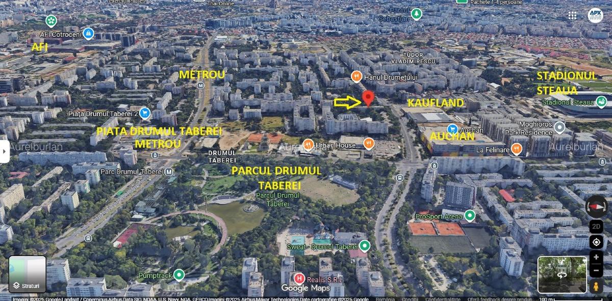 Drumul Taberei - Bdul 1 Mai, zona Drumetul, et.2/4, parcare, prima Inchiriere. - 10