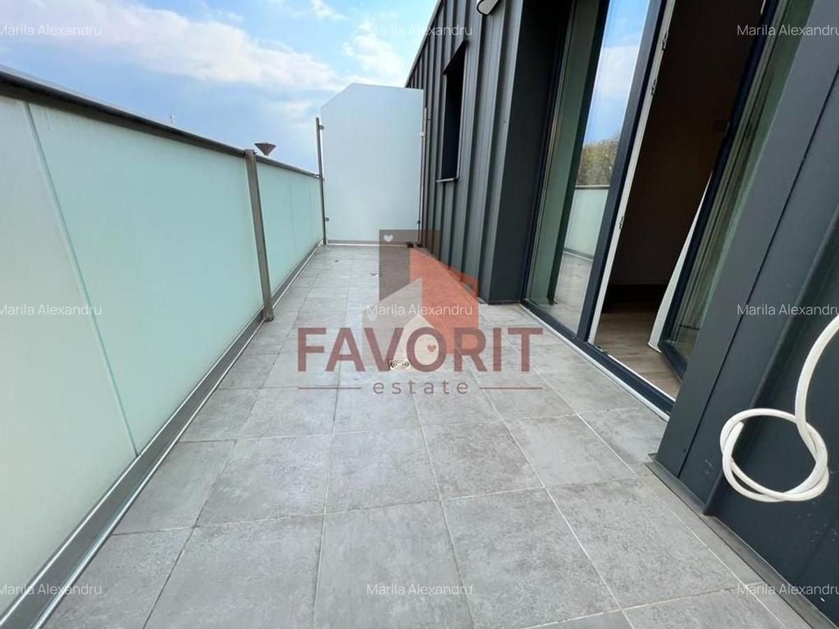 Mobilat si utilat. Vedere la padure. Parcare cu bariera - 11