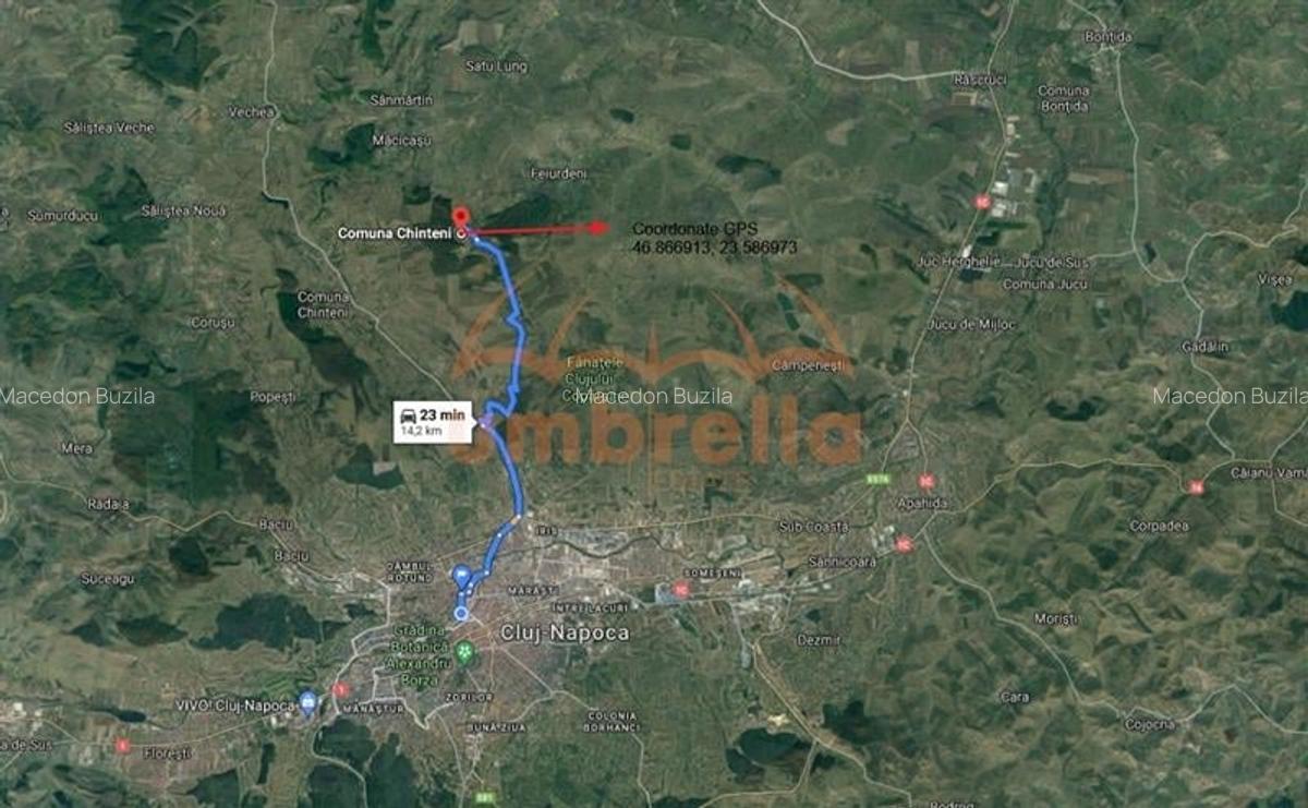 De vanzare teren 2.900/?   Chinteni-Padureni ! - 4