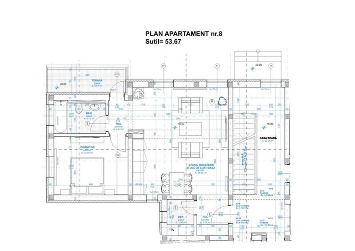 Apartament cu 2 camere decomandat în Dumbrăvița - 2