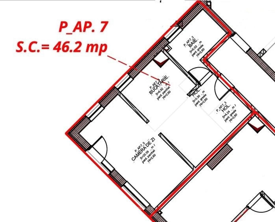 Studio de vânzare, 35m? + 3m? balcon, Skyline City! - 9