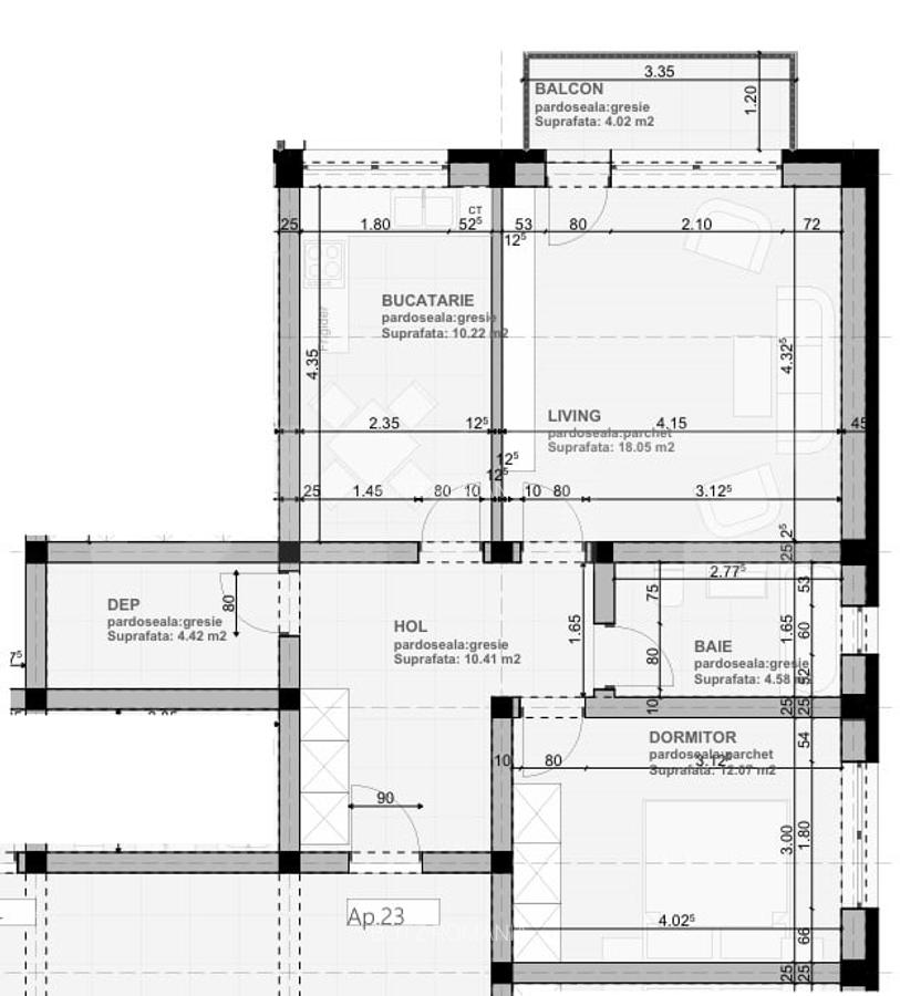 Apartament 2 camere, constructie 2025 - 7