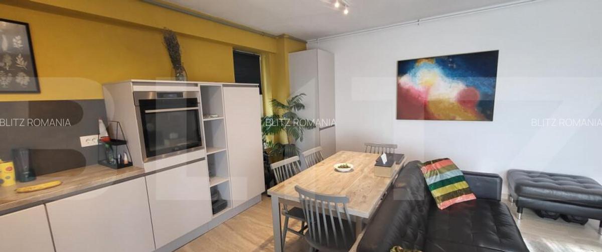 Apartament de vanzare, cu 3 camere, 82 mp, mobilat & utilat, - 3