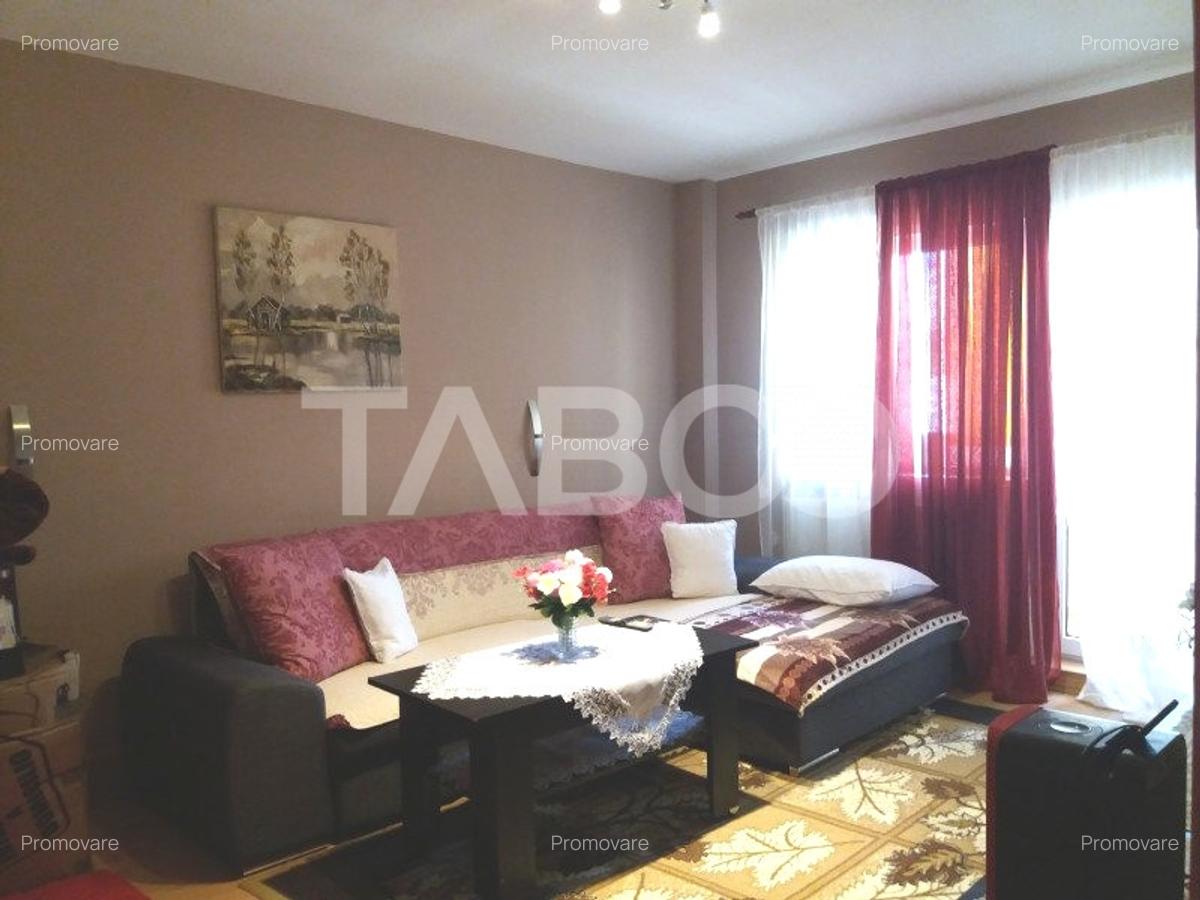 Apartament 72 mp 3 camere 2 bai etaj 3 balcon zona buna Cisnadie - 4