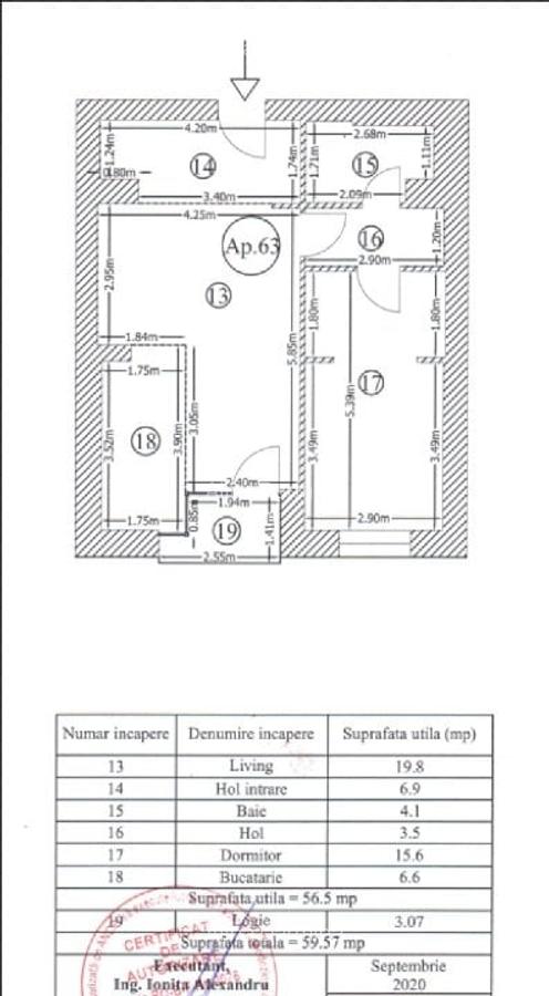 Barbu Vacarescu- VANZARE APARTAMENT CU DOUĂ CAMERE - 10