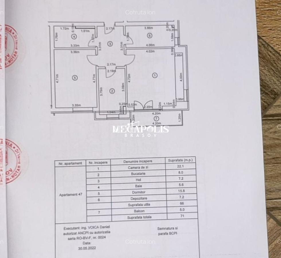 2.5 camere,  AVANTGARDEN  faza 4 complet mobilat,  loc parcare și boxă - 5