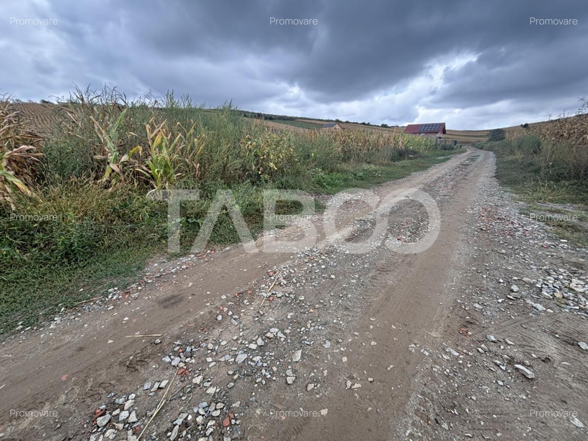 Teren de vanzare intravilan Sura Mare Sibiu 400 mp zona deosebita - 3