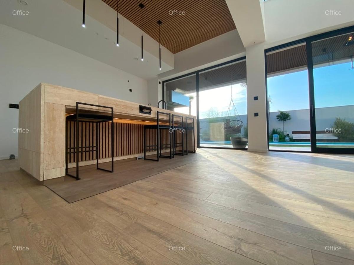 Vila Smart & Autosustenabilă din Beton Monolit – Piscină & Buncăr – Corbeanca - 5