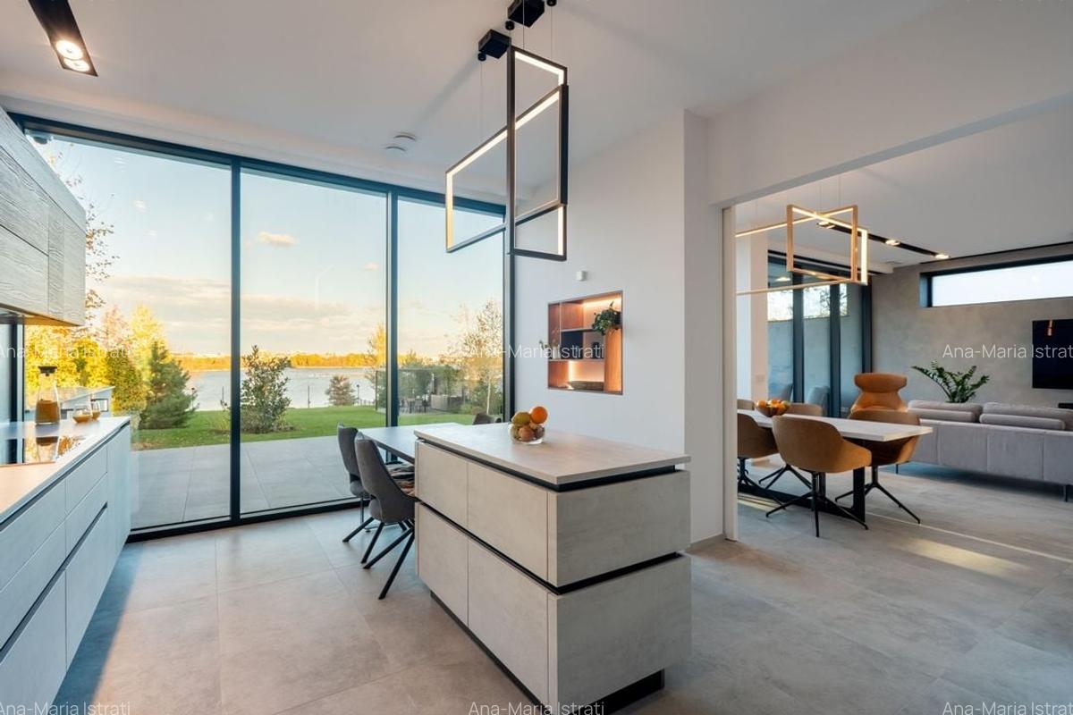 Smart-Home nZEB spectaculoasa Bucuresti Sector1 cu deschidere lac - teren 2000mp - 25