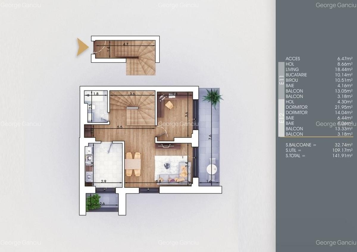 Apartament cu 4 camere decomandat în Theodor Pallady - 3