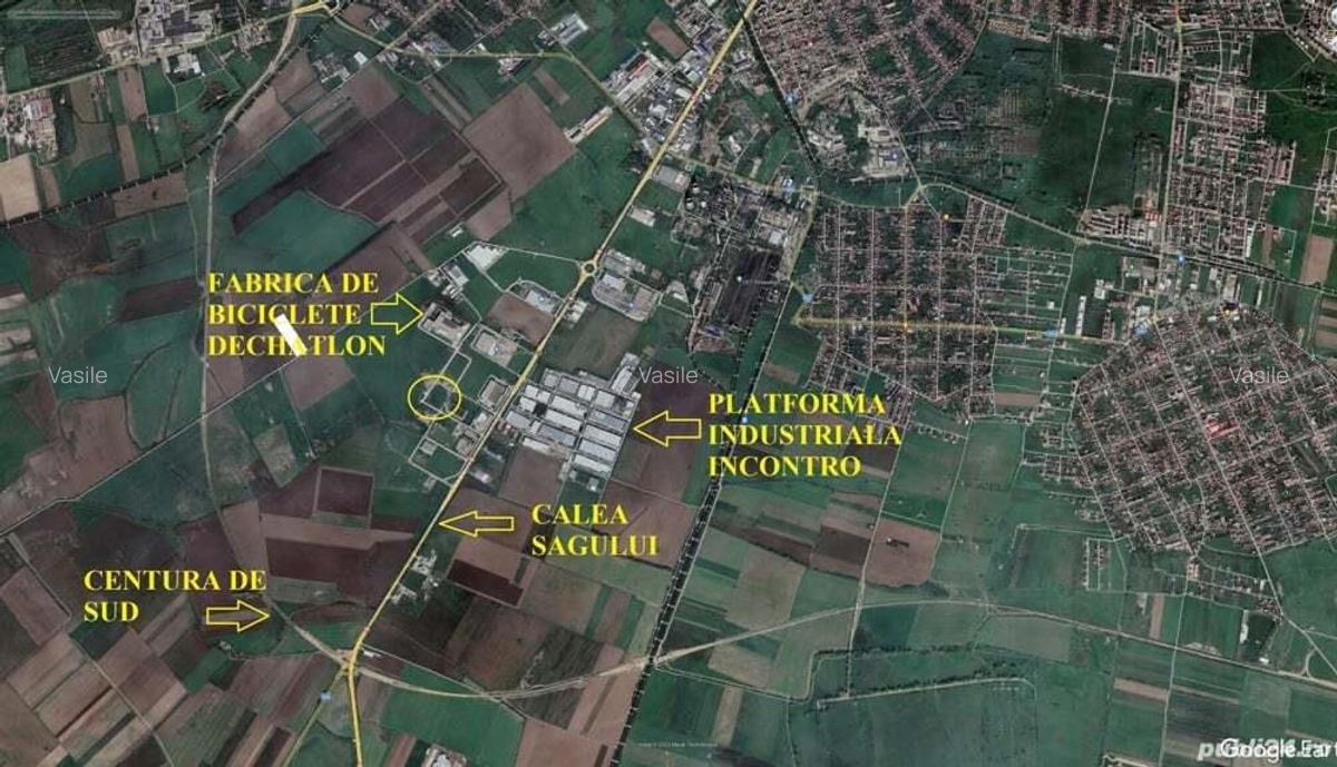 Teren zona industriala Calea Sagului, la asfalt, toate utilitatiile - 2