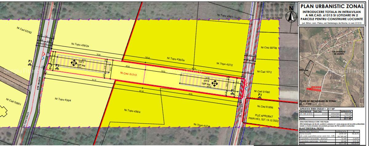 Teren intravilan, Saldabagiul de Munte - 9