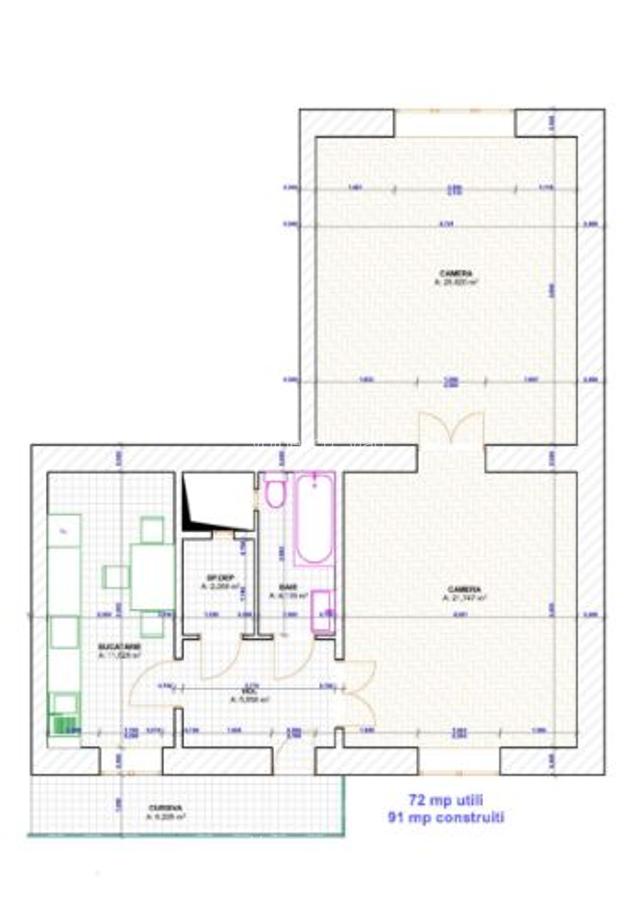 Ap. cu doua camere Iosefin - 10
