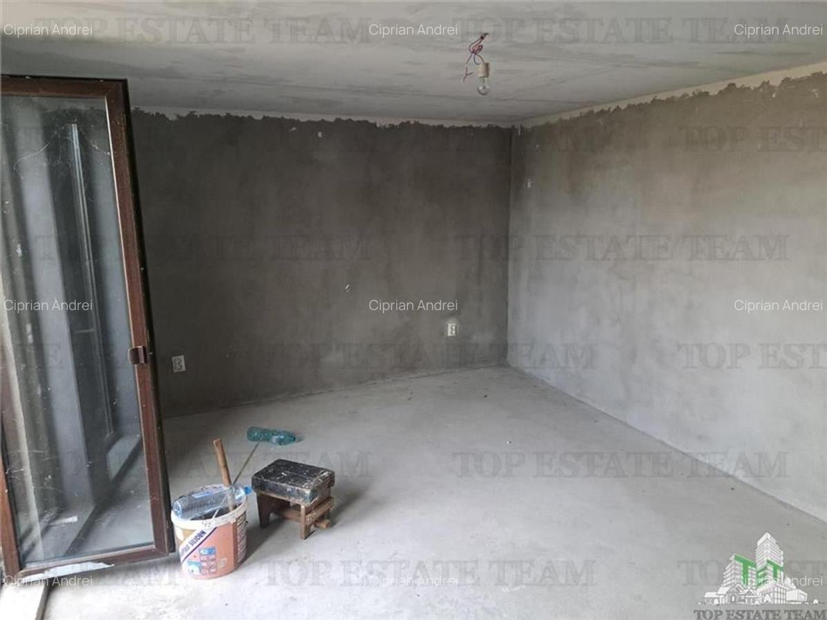 Casa+garaj, constructie la gri, in Sabareni,  teren 440mp - 2