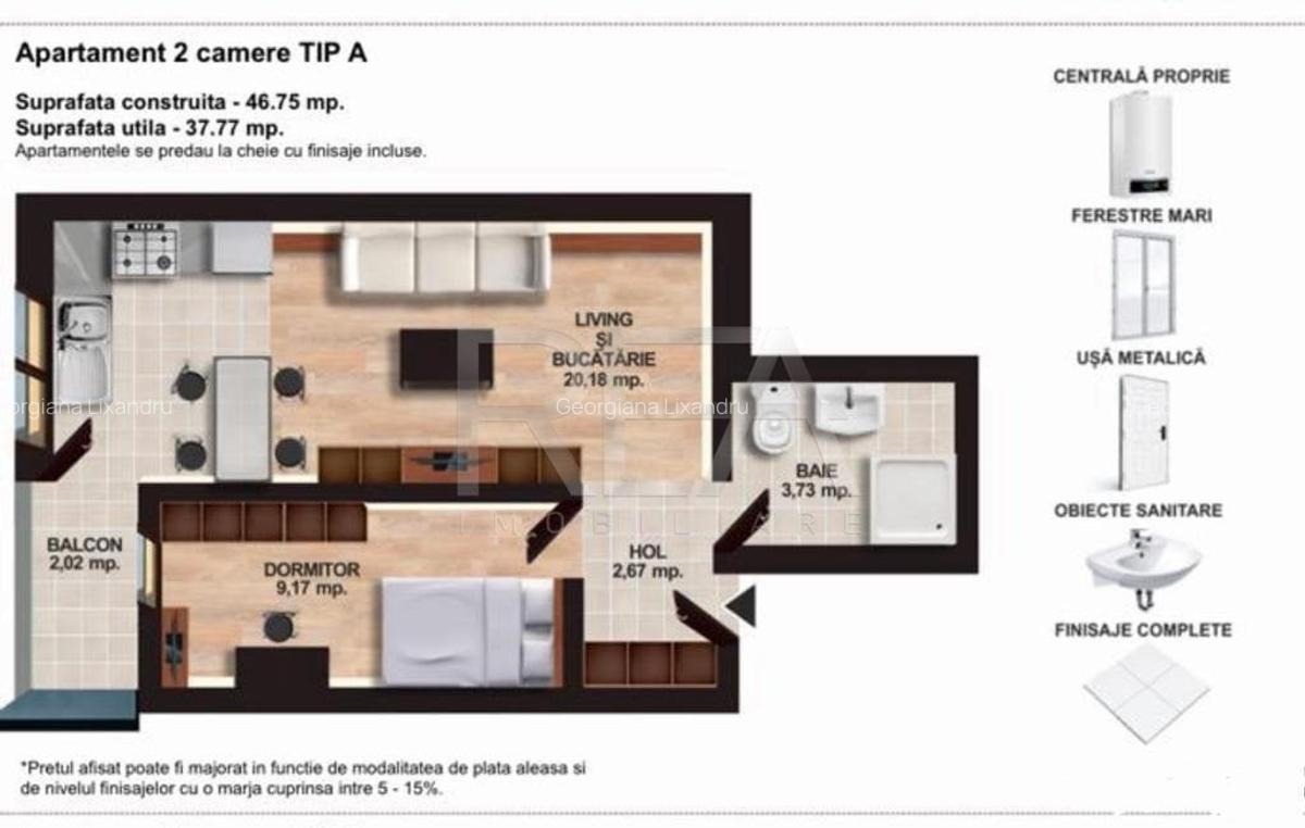 Apartament 2 Camere Prelungirea Ghencea - 9