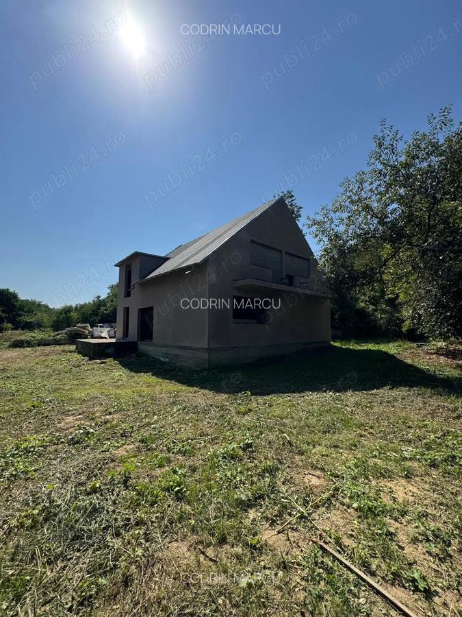 Vand casa structura lemn la rosu - 6