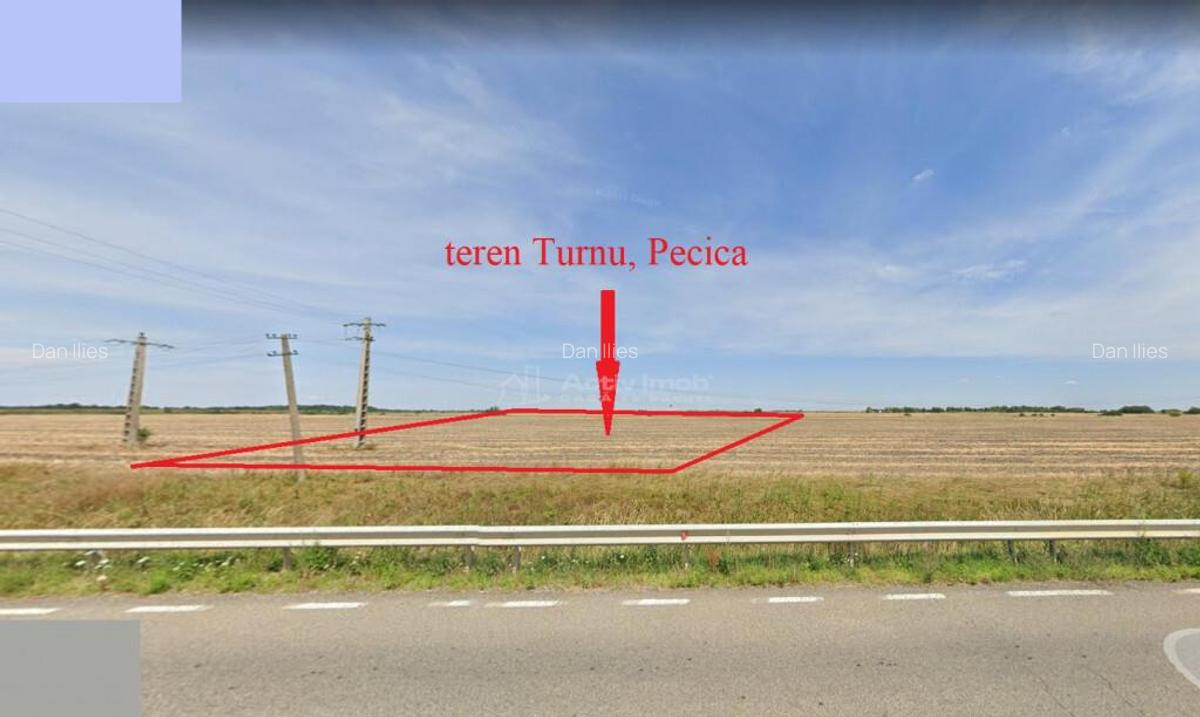 122 ari in Turnu, front 60 m la DN 7B, 15 km de Arad, 1 km d - 3