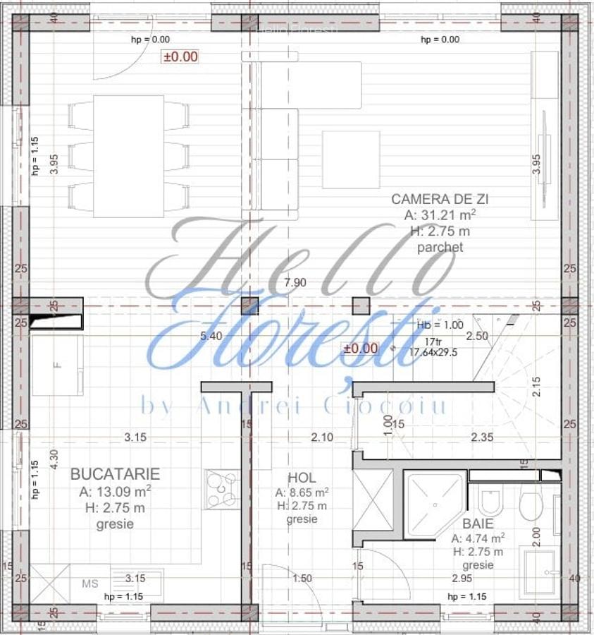 Casa individuala 115mp + 330mp Teren, Zona Dezmir | Cluj - 18