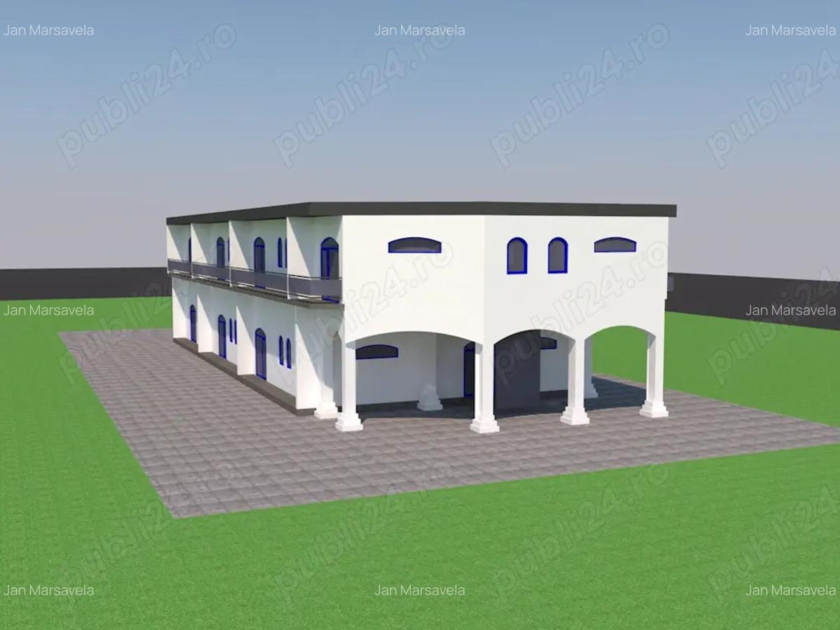 Eforie Nord zona H.Europa .Teren 720m2+ constructie parter 400m2+proiect p+1+2 - 6 Eforie Nord zona H.Europa .Teren 720m2+ constructie parter 400m2+proiect p+1+2 - 6