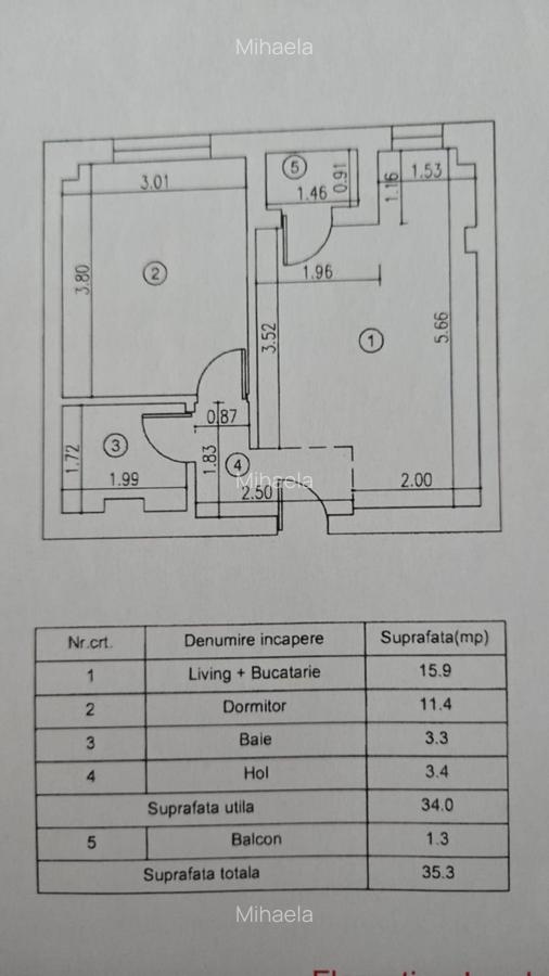Apartamet 2camere( studio), mobilat/utilat modern, MILITARI RESIDENCE - 3