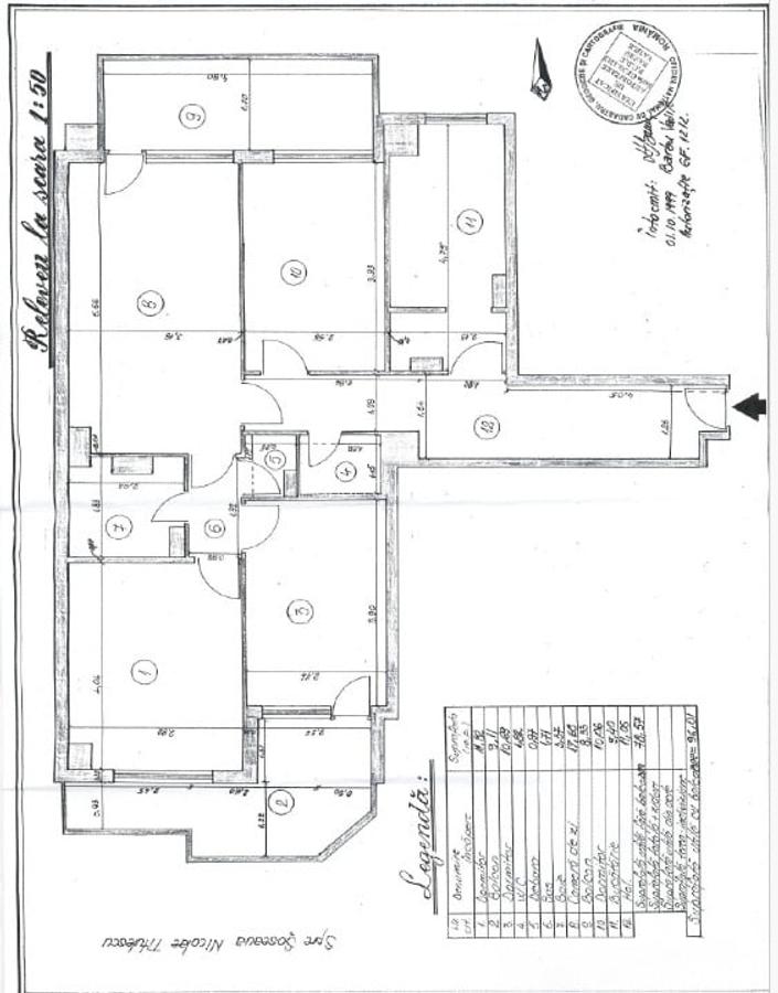 Apartament cu 4 camere, Titulescu, Piata Victoriei - 16