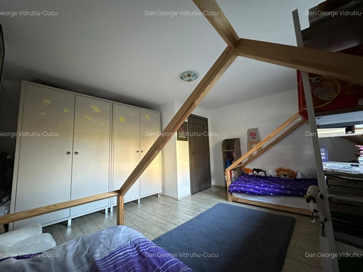 Casa indep, 3 cam decom+garaj, finisata-mobilata, 764mp teren; cadrastrat - 14