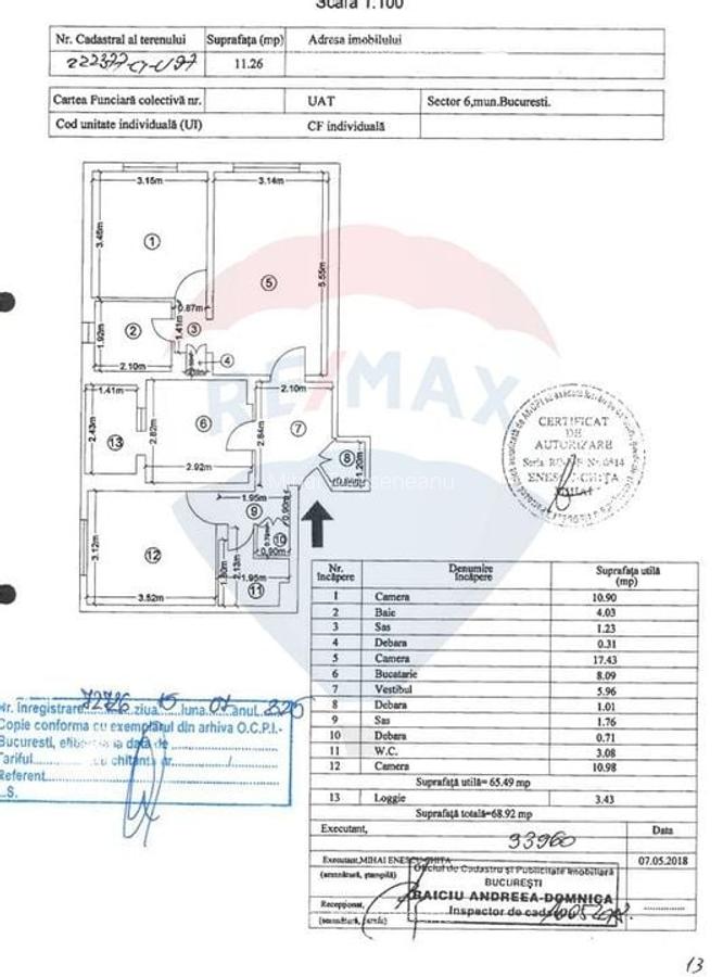 Apartament cu 3 camere spatios in zona Ghencea - 9