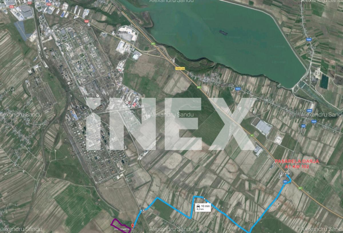 Teren intravilan 71.000 mp de vanzare Oarja, Arge? | A - 1
