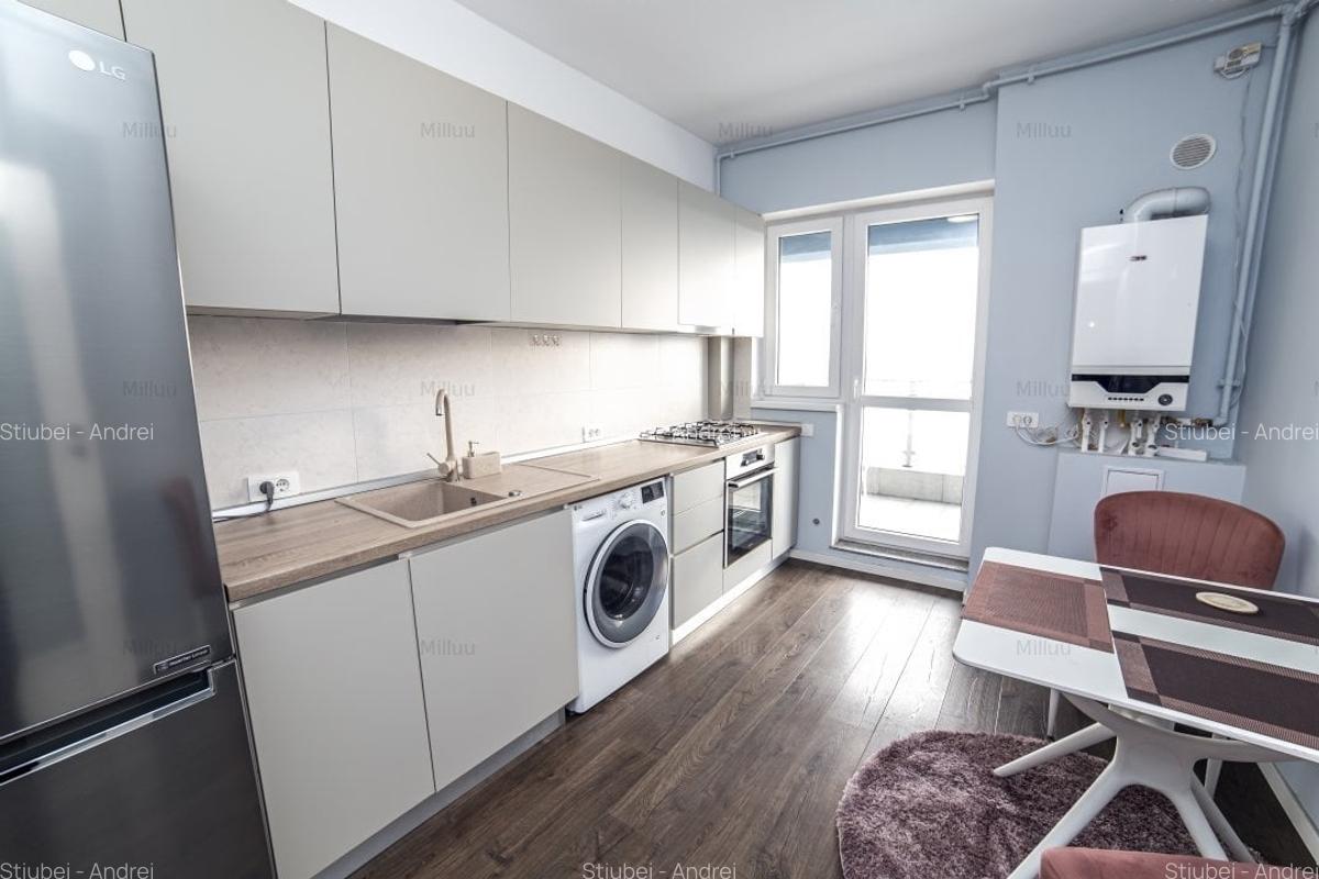 2 Camere Decomandat Mihai Bravu | 2 minute Metrou | Bloc nou - 8