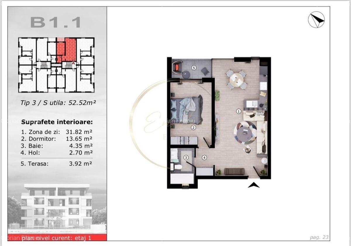 NOU | Apartament cu 2 camere - TORONTALULUI - 2