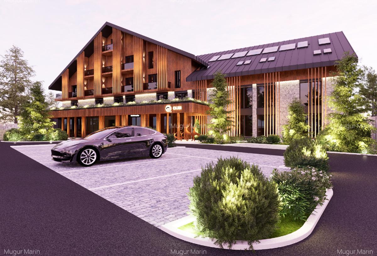 Hotel  în Poiana Brașov – oportunitate unică de investiție cu Autorizatie  const - 15